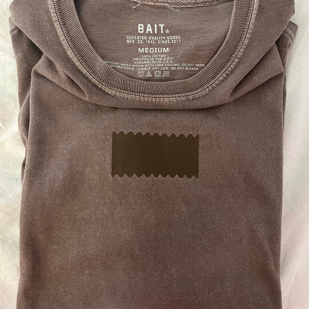 BAIT Brown Logo Tee